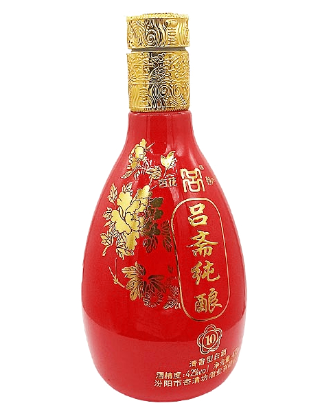 彩色酒瓶